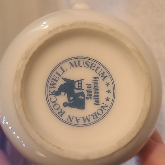 Norman Rockwell the cobbler 1982 vintage mug - Picture 6 of 6